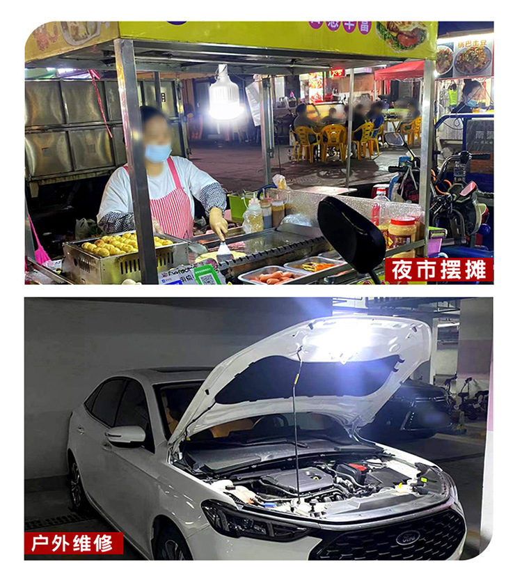 LED应急灯泡E27螺口遇水亮球泡灯商超家用室内停电应急灯跨境热销详情34