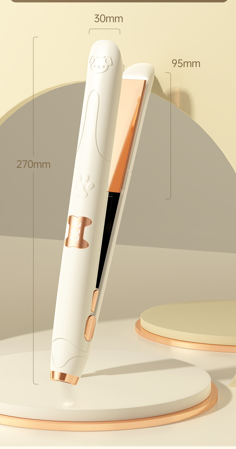 The new cross-border straightening and curling iron is designed for both straight and curly hair, providing long-lasting styling without damaging the hair. It features a small straightening iron and a straightening iron M141 pic 28