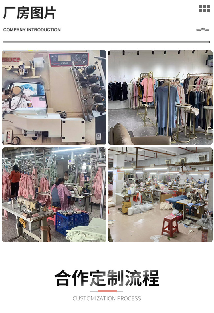 欧美跨境新款印花家居服卷边爱心V领长袖睡衣女可外穿长裤两件套详情10