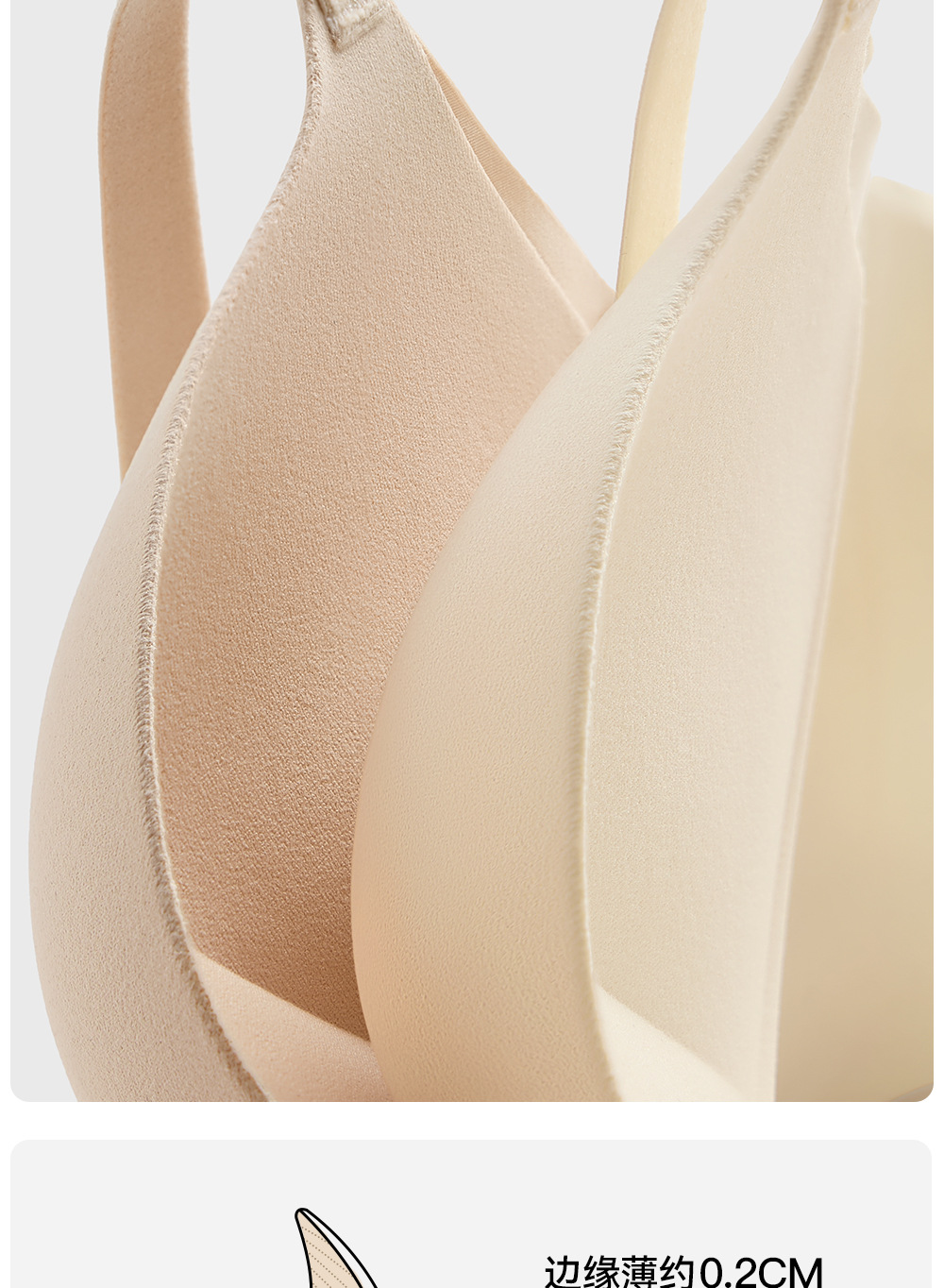 原版出口日本内衣女聚拢小胸显大收副乳胸罩2024新款薄款无痕文胸详情9