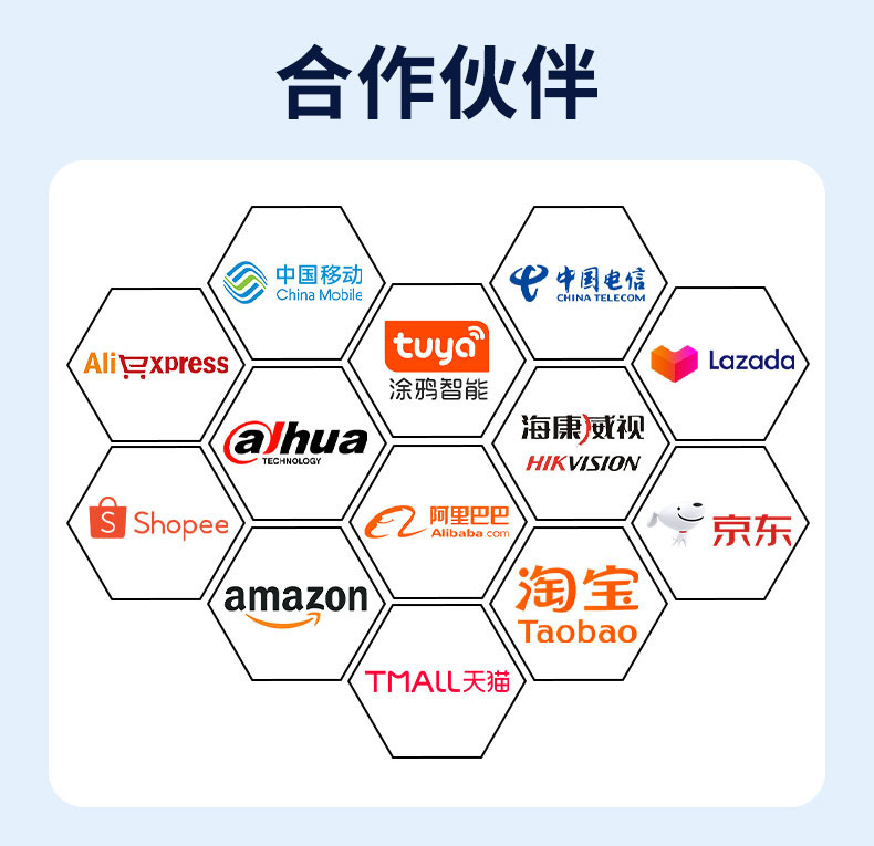 跨境双镜头监控摄像头全景夜视高清家用无线WiFi摄像机联动摇头机详情23