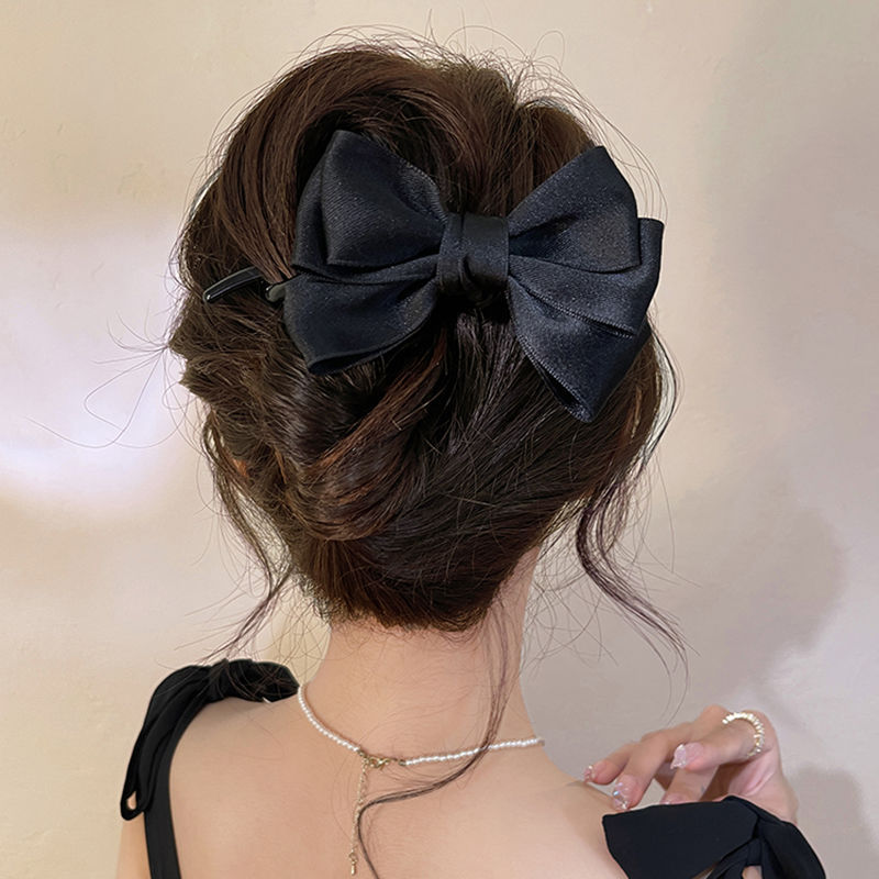 Elegant one-line hair clip, twist clip at the back of the head, 2025 new style, light luxury and high-end style, updo, grab clip, duckbill clip headwear pic 35