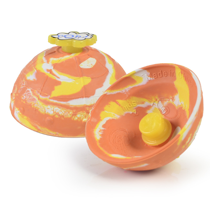 Cross-border bestseller Cloud Button POPS, Mushroom Half Ball, bouncing spinning top, novel and special stress-relieving toy pic 13