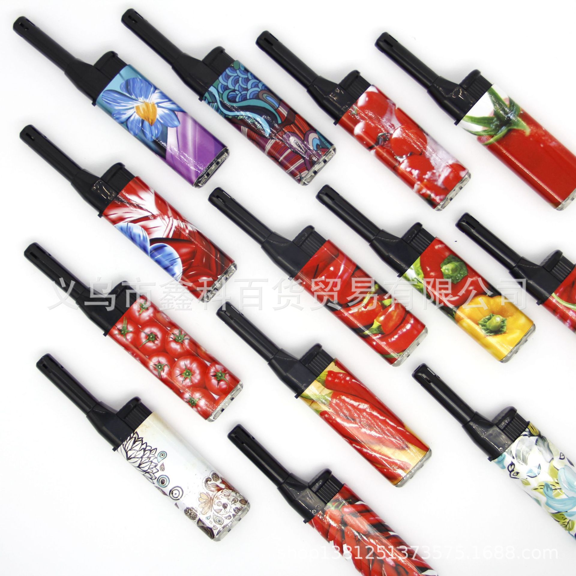 跨境迷你打火机家用煤气灶充气点火器明火厨房点火器烧烤点火器详情4