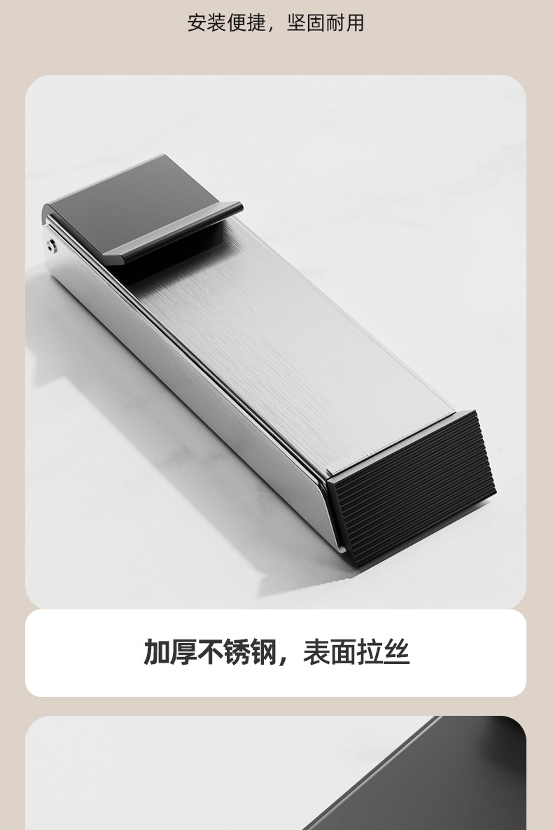 黑色门挡阻门器大门入户防风阻门缝止关器防撞安全抵门堵门顶门器详情10