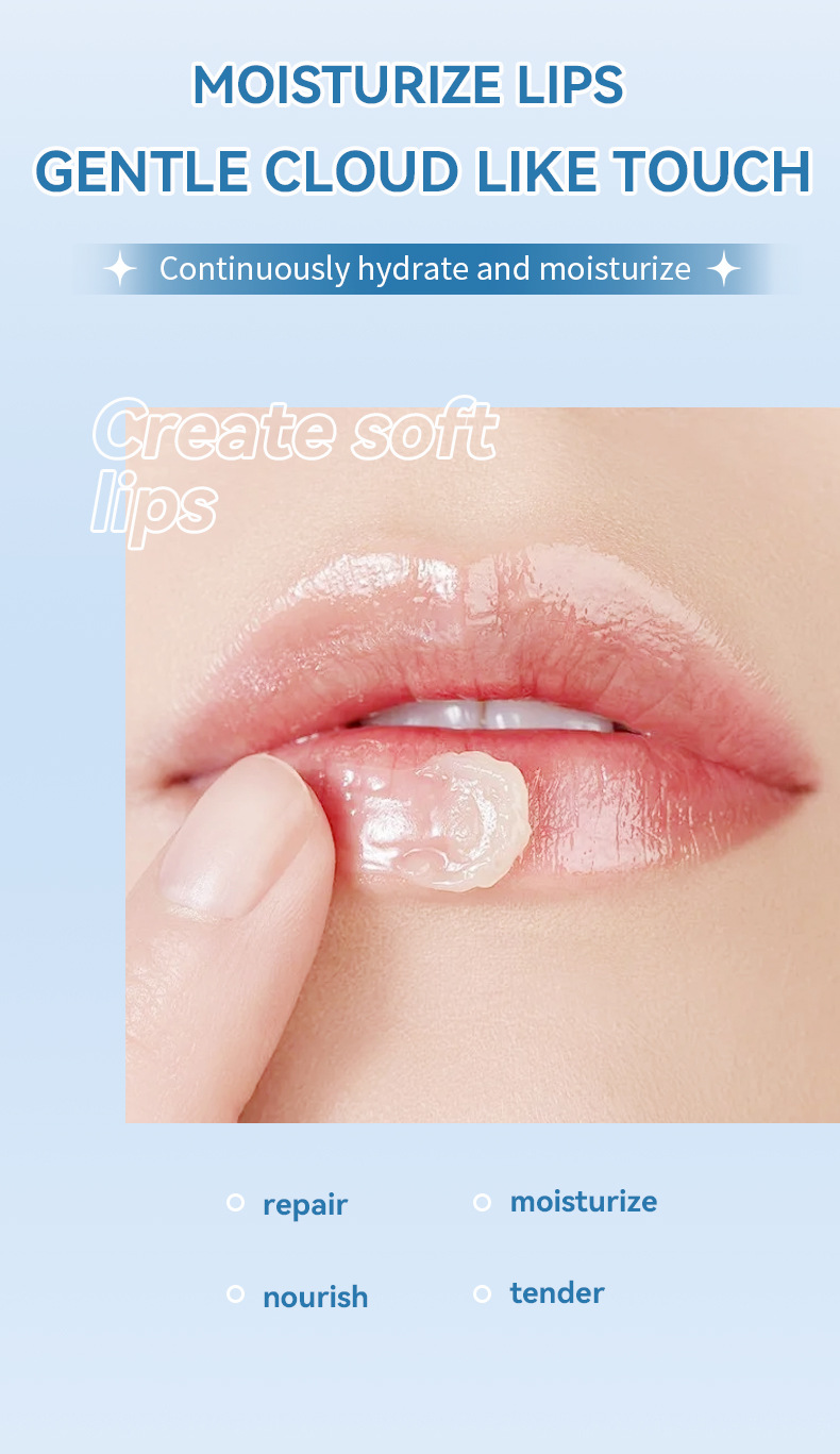 【 Cross-border Exclusive 】ADMD Lip Mask 4-piece Set Box Moisturizing, Hydrating and Exfoliating Fruit-flavored Lip Mask wholesale pic 4