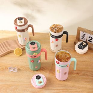 高颜值塑料水杯日本随行杯塑料茶漏水杯ins风简约随手杯详情9