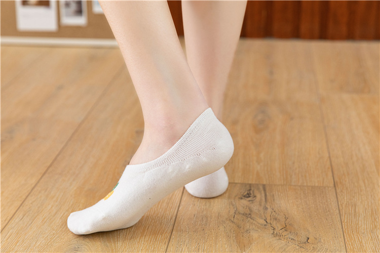 船袜女夏季薄款清新水果隐形防滑棉袜子女短袜浅口可爱日系ins潮详情13