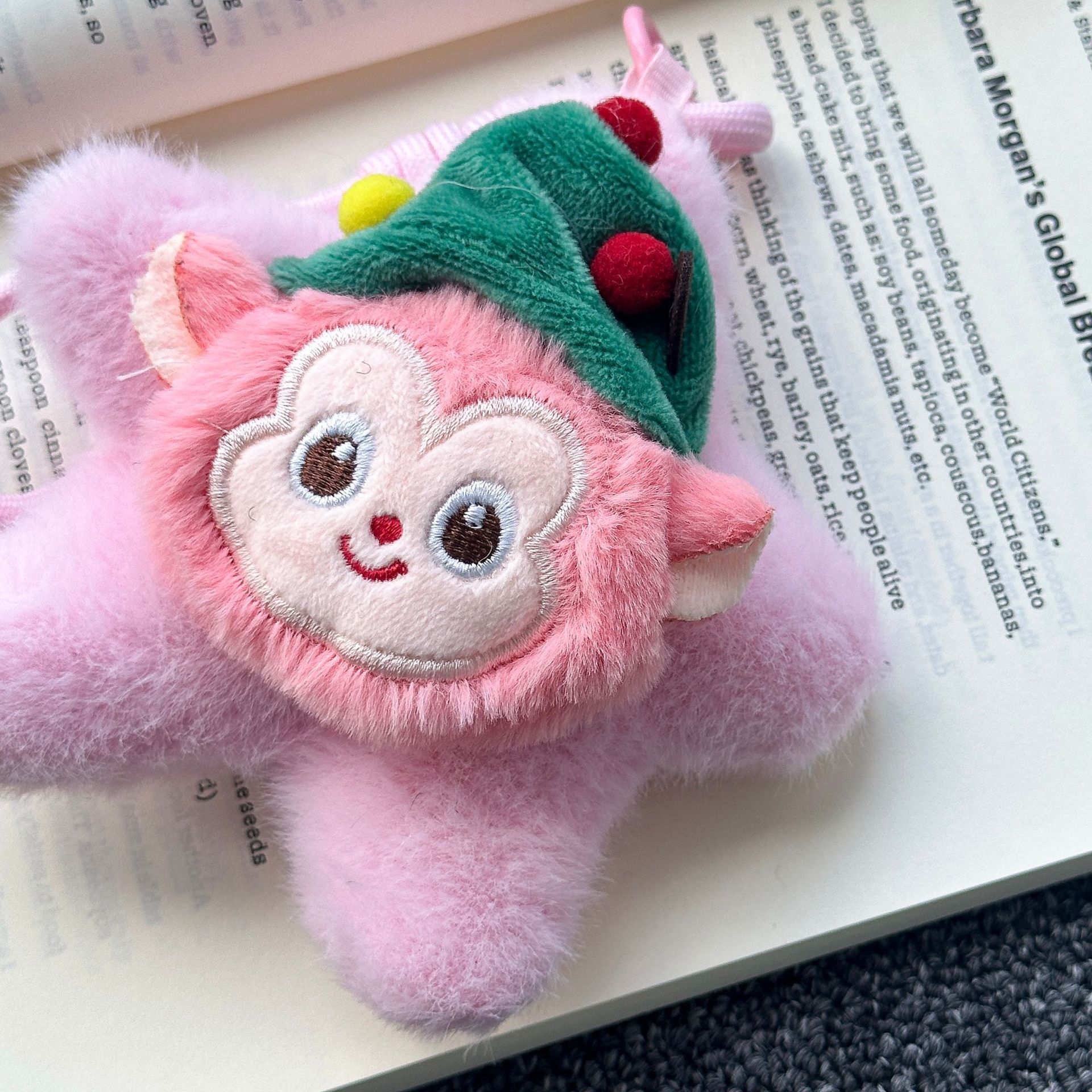 网红可爱萌星星精灵挂件毛绒玩具挂件小猴子包包挂饰钥匙扣玩偶详情13