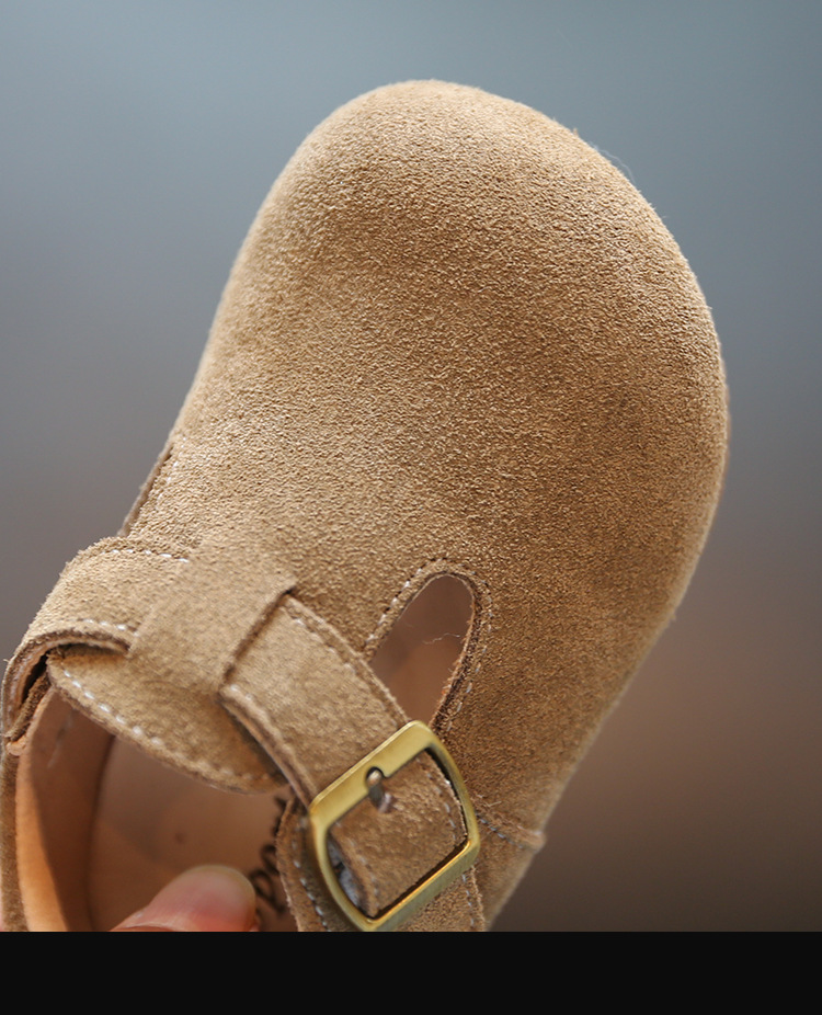 女童单鞋秋季新款儿童勃肯鞋软底婴儿学步鞋女宝宝豆豆鞋小童鞋子详情17