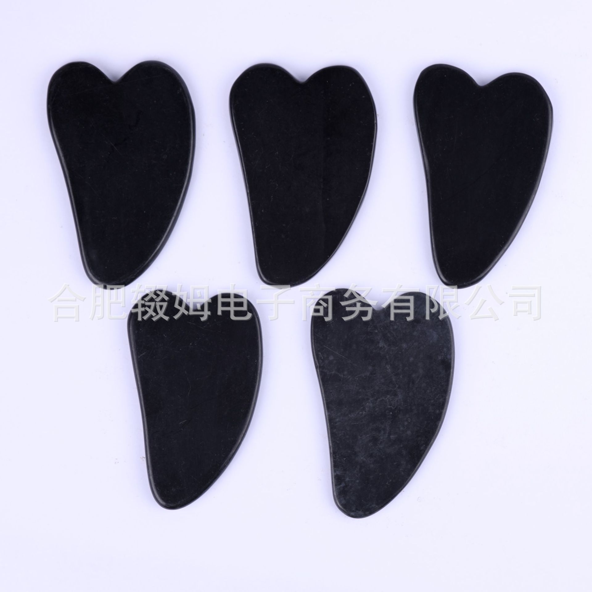 天然岫玉玉石板面部美容按摩器全身通用牛角刮板岫玉刮痧板经络详情25