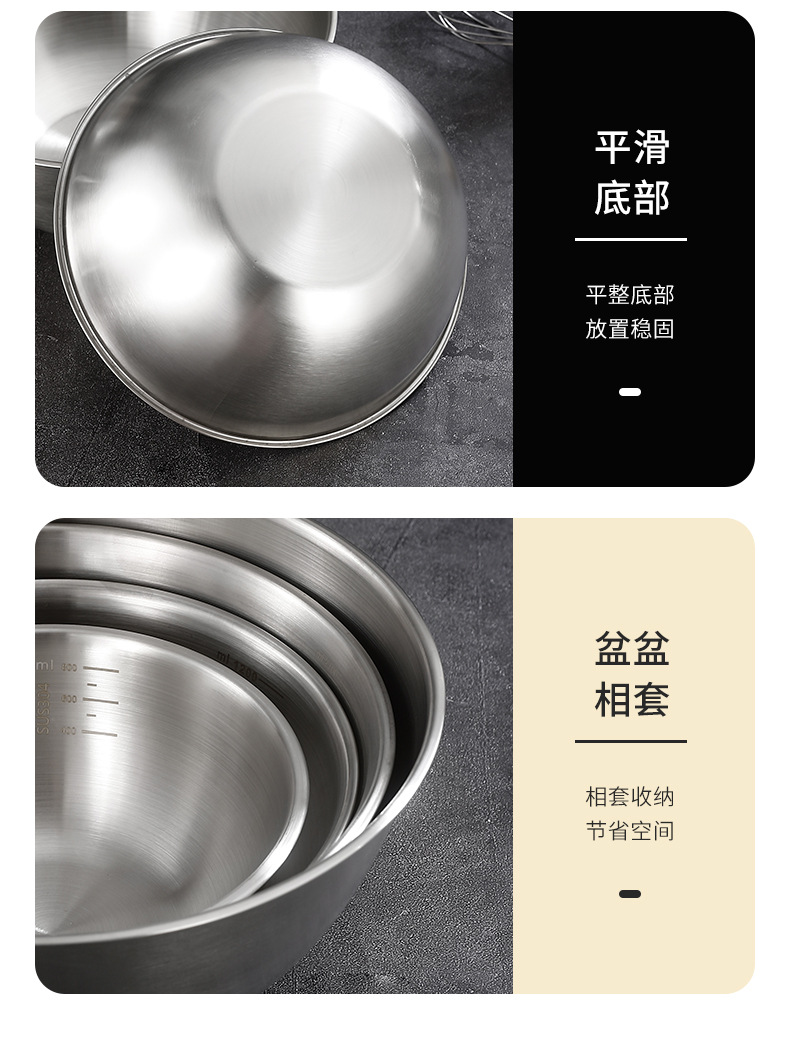 食品级不锈钢料理盆水槽洗菜篮洗菜盆厨房用具不锈钢盆收纳篮详情16