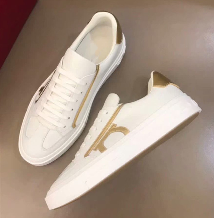 真皮男板鞋欧洲站拼色系带小白鞋平底牛皮防臭黑色时尚休闲单鞋潮详情15