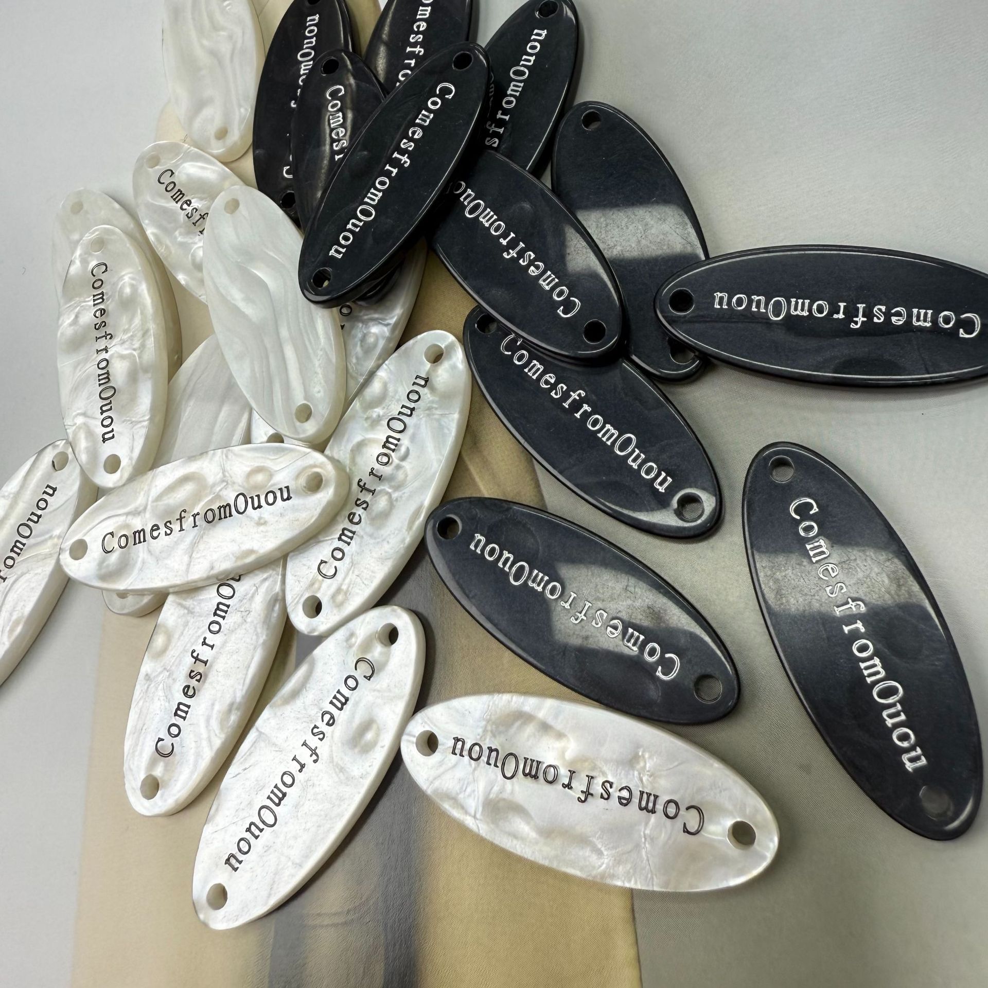 爱心标牌树脂仿贝壳彩色扣子异形不规则纽扣毛衣衬衣针织衫小铭牌详情21