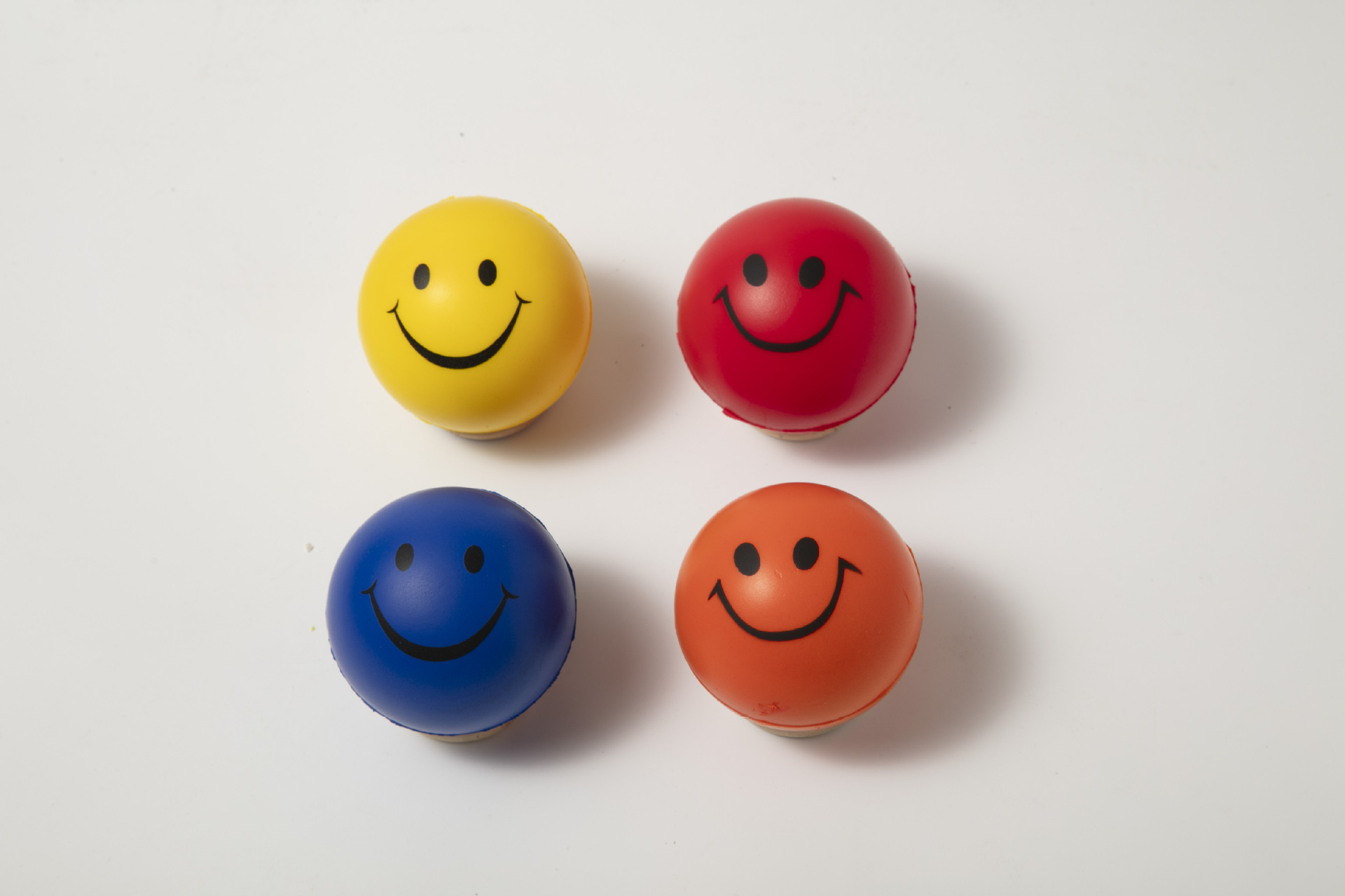 跨境爆款6.3cmPU发泡球光面中弹力发泄压力球海绵手抛球厂家批发详情15