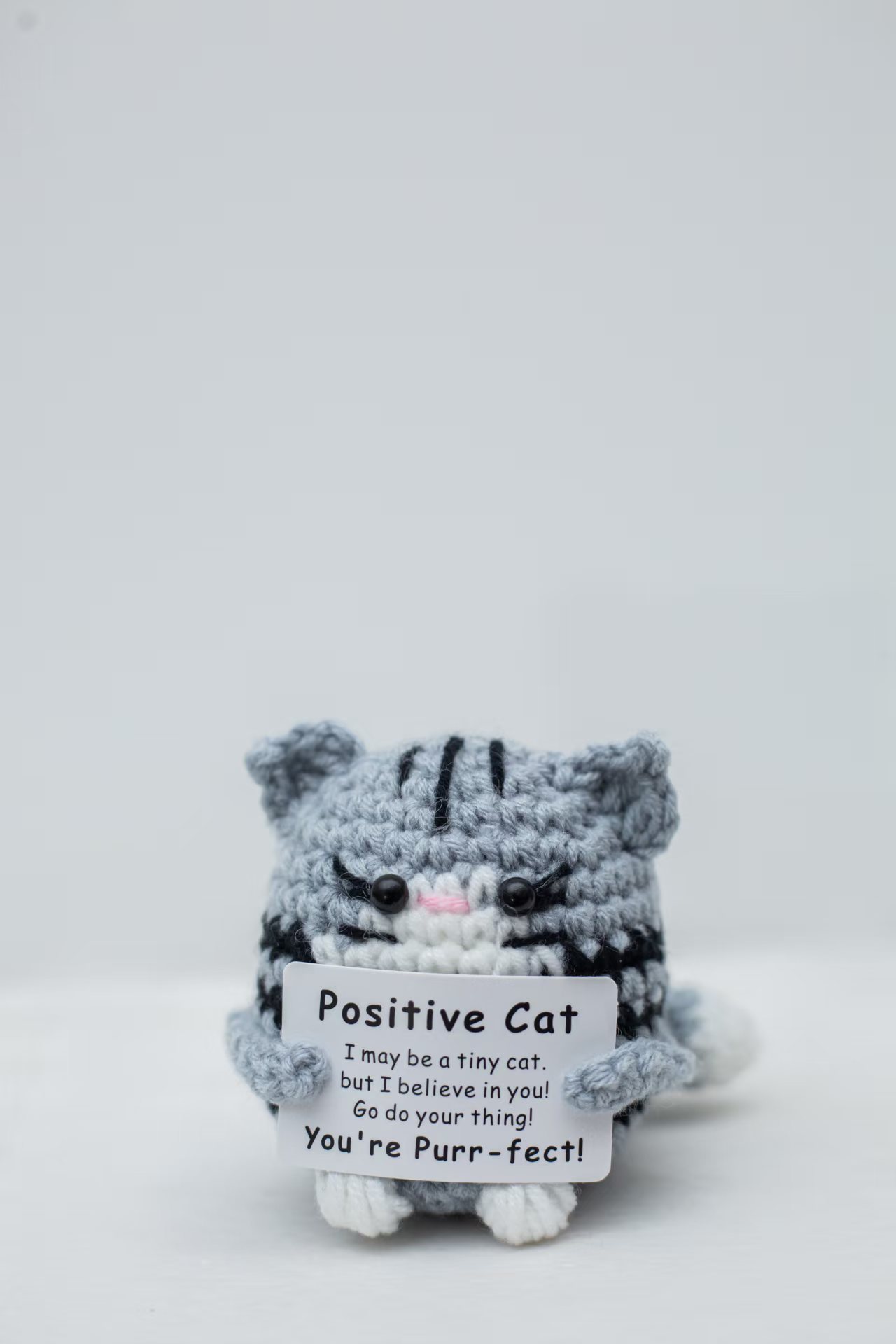 Handmade crocheted woolen plush toy, creative display piece, cute and positive energy, little cat, little turtle, beer mug hanging decoration, cartoon style pic 4