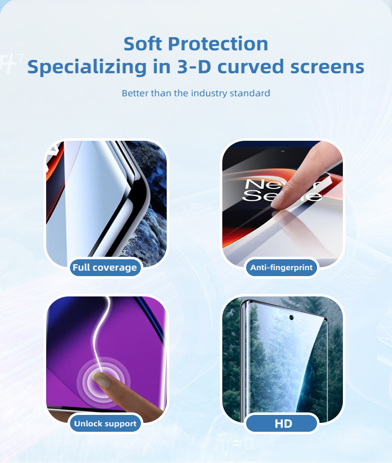 Wholesale free-cut mobile phone film, water-condensing film, cutting film, frosted anti-peeping blue light solid film, special film for cutting machine pic 8