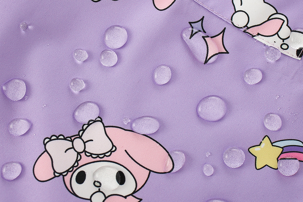 高品质库洛萌奥特儿童雨衣长款书包位大帽檐雨衣中小童雨披强防水详情38