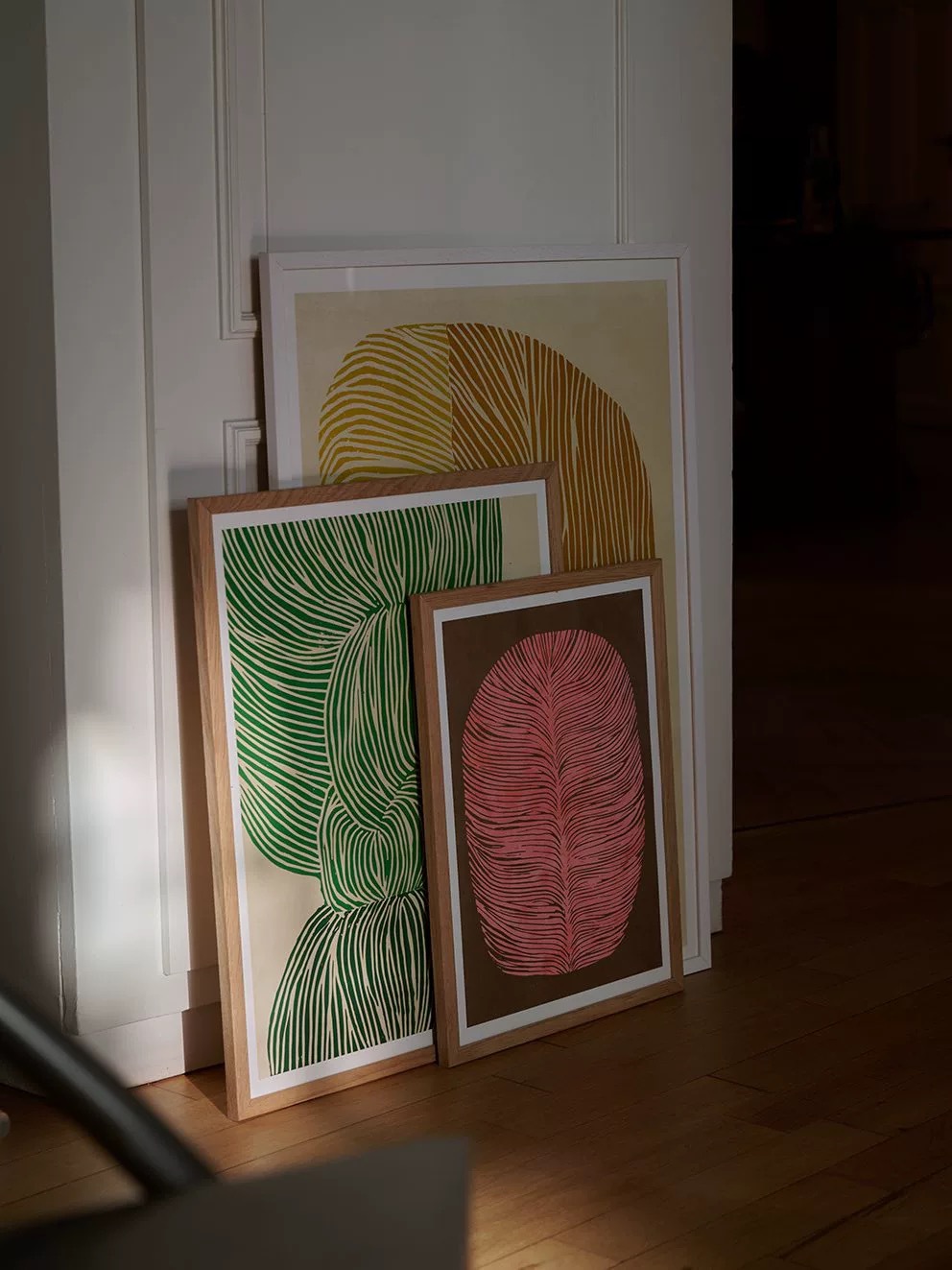 丹麦设计抽象艺术海报简约玄关卧室书房组合画北欧客厅餐厅装饰画详情2