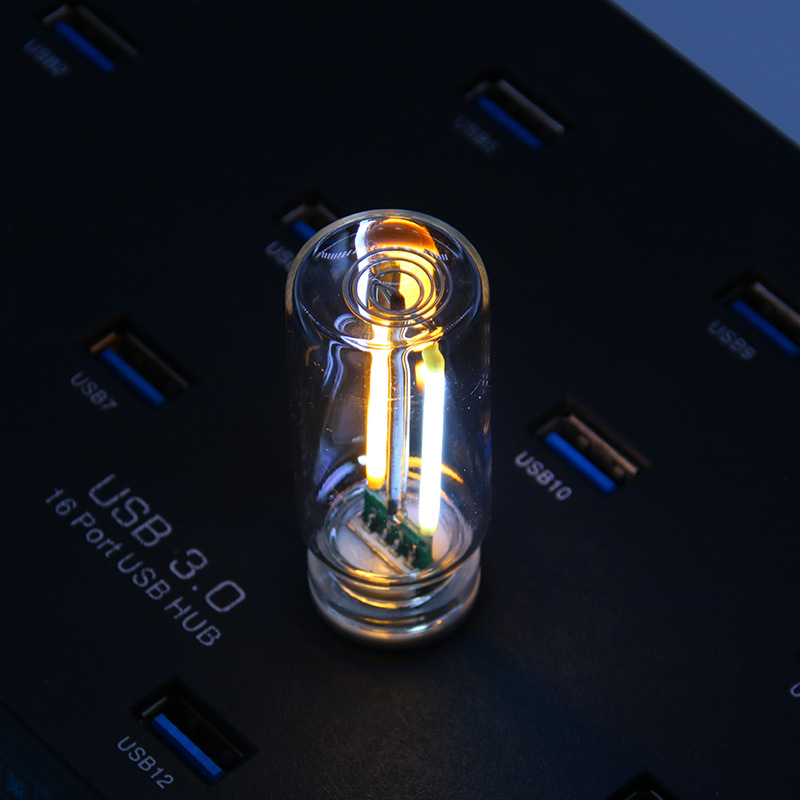 玻璃瓶小夜灯睡觉用卧室睡眠灯usb触控随身led夜灯氛围灯可调节详情23