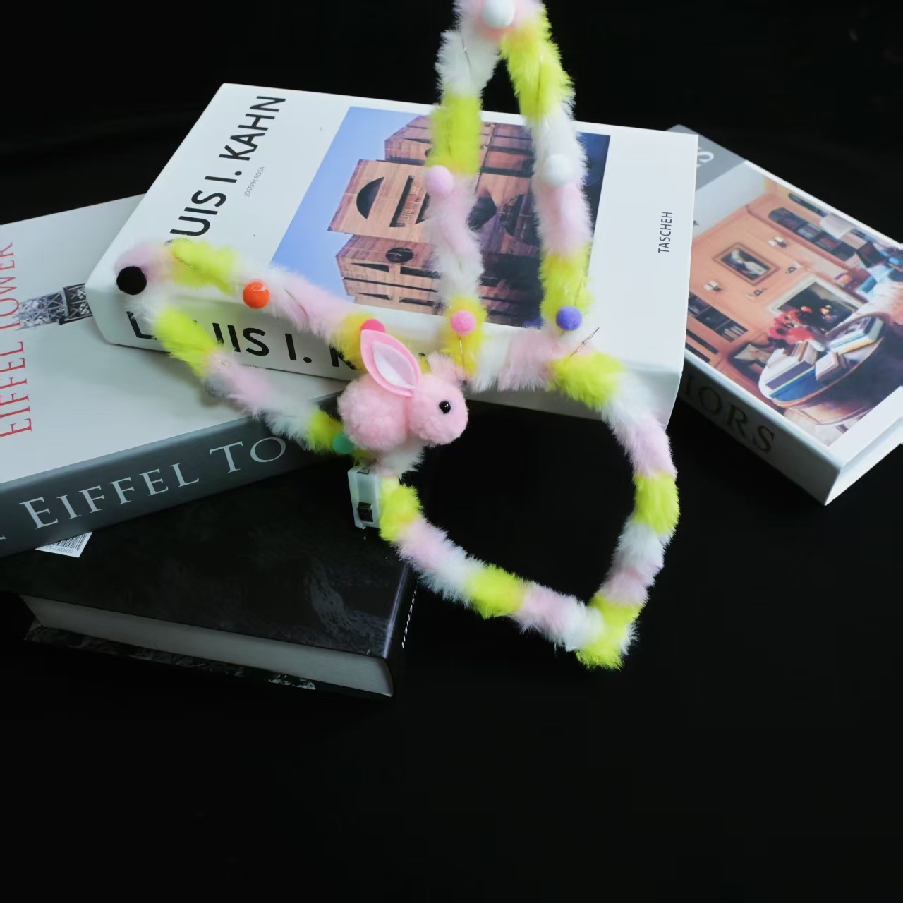 新款加长头饰毛绒可爱热卖玩具闪光小兔子夜市仙女地摊发光发箍批详情4