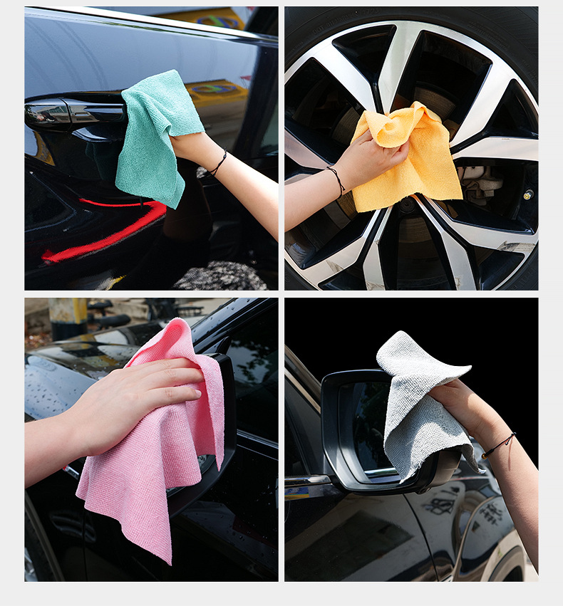 手撕抹布超细纤维毛巾厨房清洁重复使用吸水家政周抛抹布跨境代发详情16