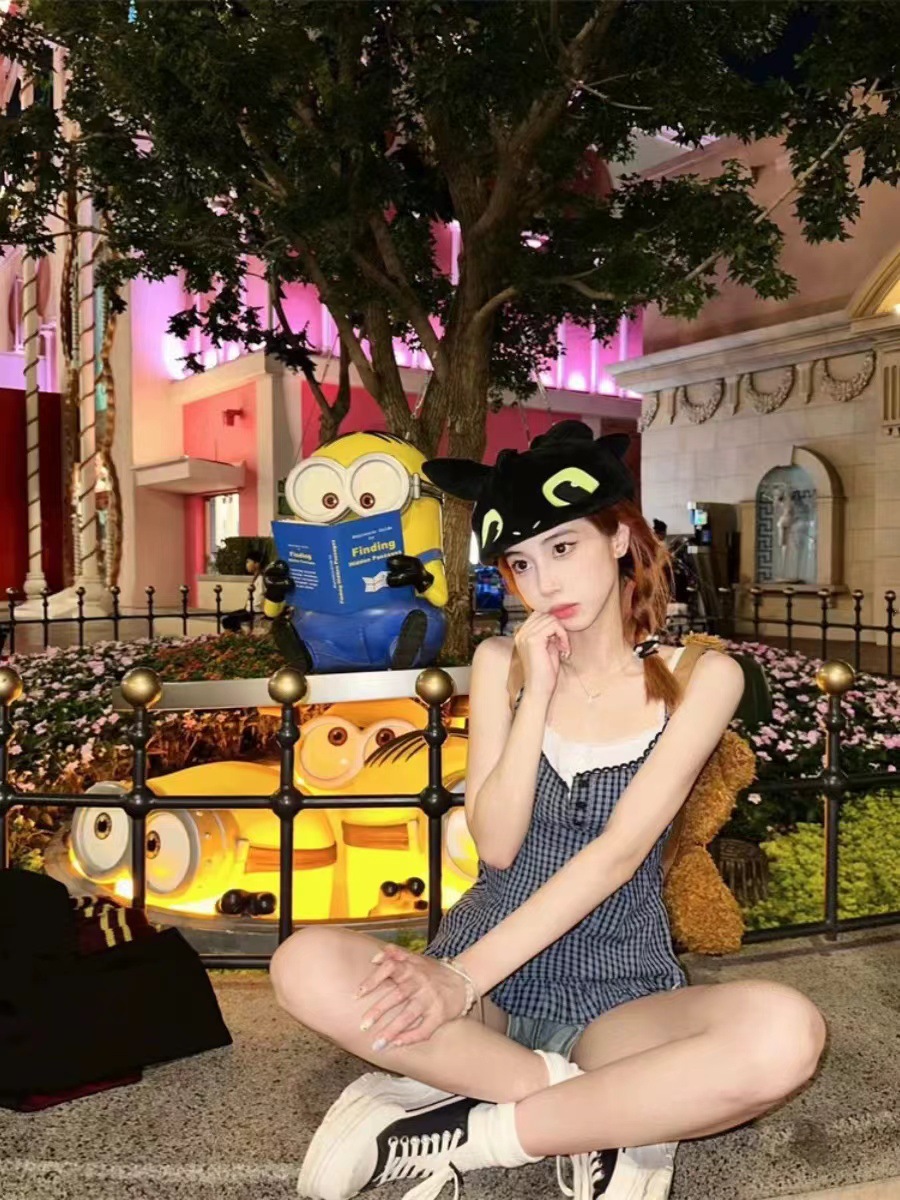 网红同款搞怪无牙仔帽子女秋冬卡通可爱情侣拍照头套成人贝雷帽详情10