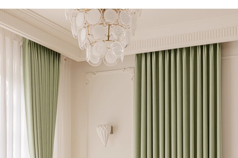The blackout master bedroom curtains are fully blackout. The new French Chenille living room fabric exudes a sense of luxury and grandeur pic 39