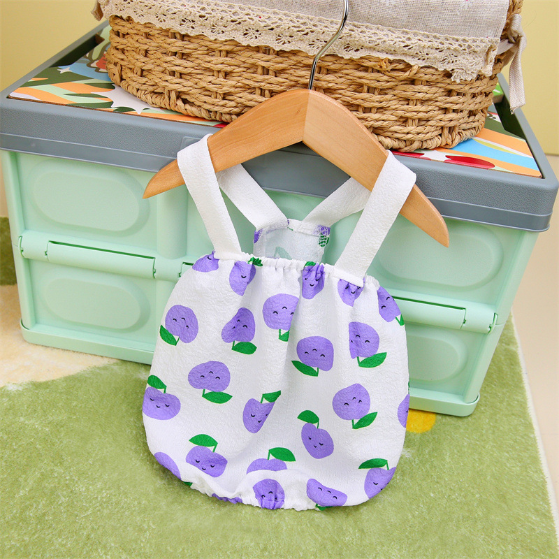 宠物裙子原厂批发春夏新款宠物狗狗猫咪裙子可爱舒适叶子水果裙详情17