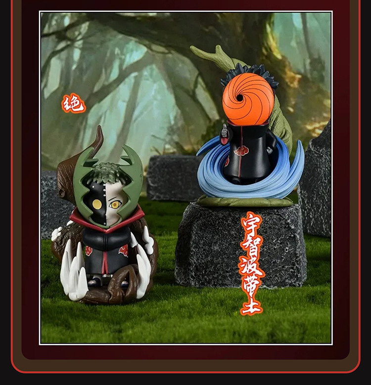 Authentic TOPTOY Naruto Akatsuki Blind Box desktop decoration birthday gift pic 8