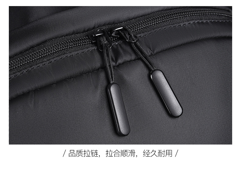 休闲男士双肩背包时尚简约防泼水大容量电脑背包商务旅行学生背包详情40