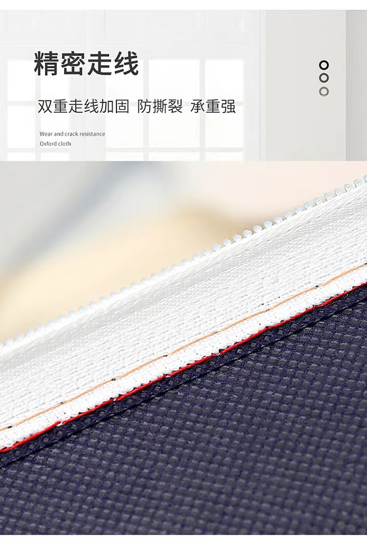 Wholesale of non-woven fabric moving bags, large-capacity waterproof and moisture-proof clothing and quilt packing bags, woven bags, luggage canvas bags pic 10