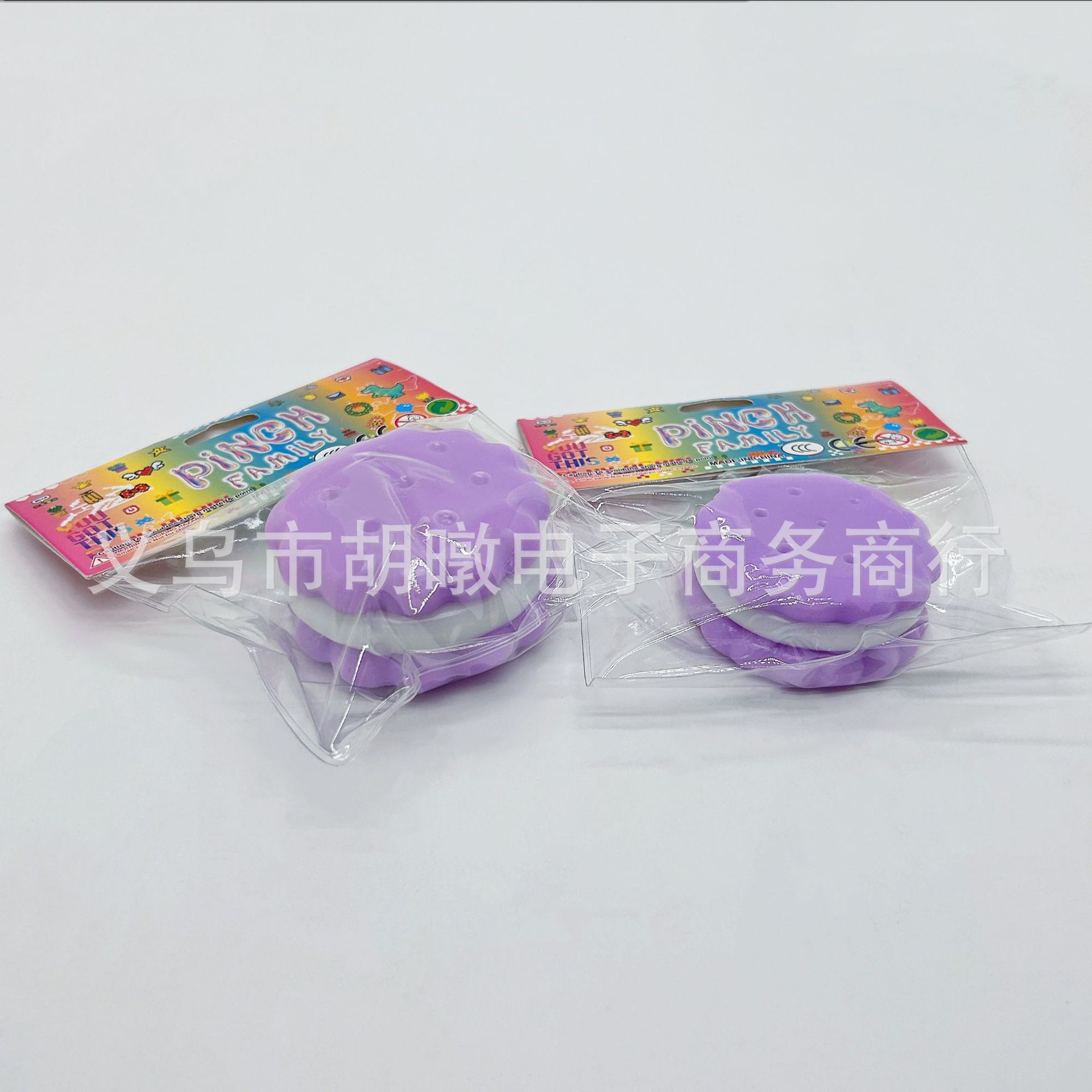 新款马卡龙夹心饼干仿真食玩捏捏乐烂泥感高颜值解压发泄玩具捏捏详情11