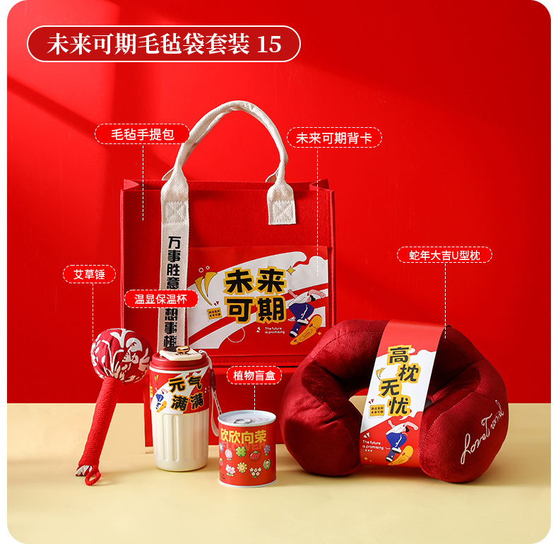 公司商务礼品未来可期中高考毕业伴手礼套装企业员工生日入职礼物详情11