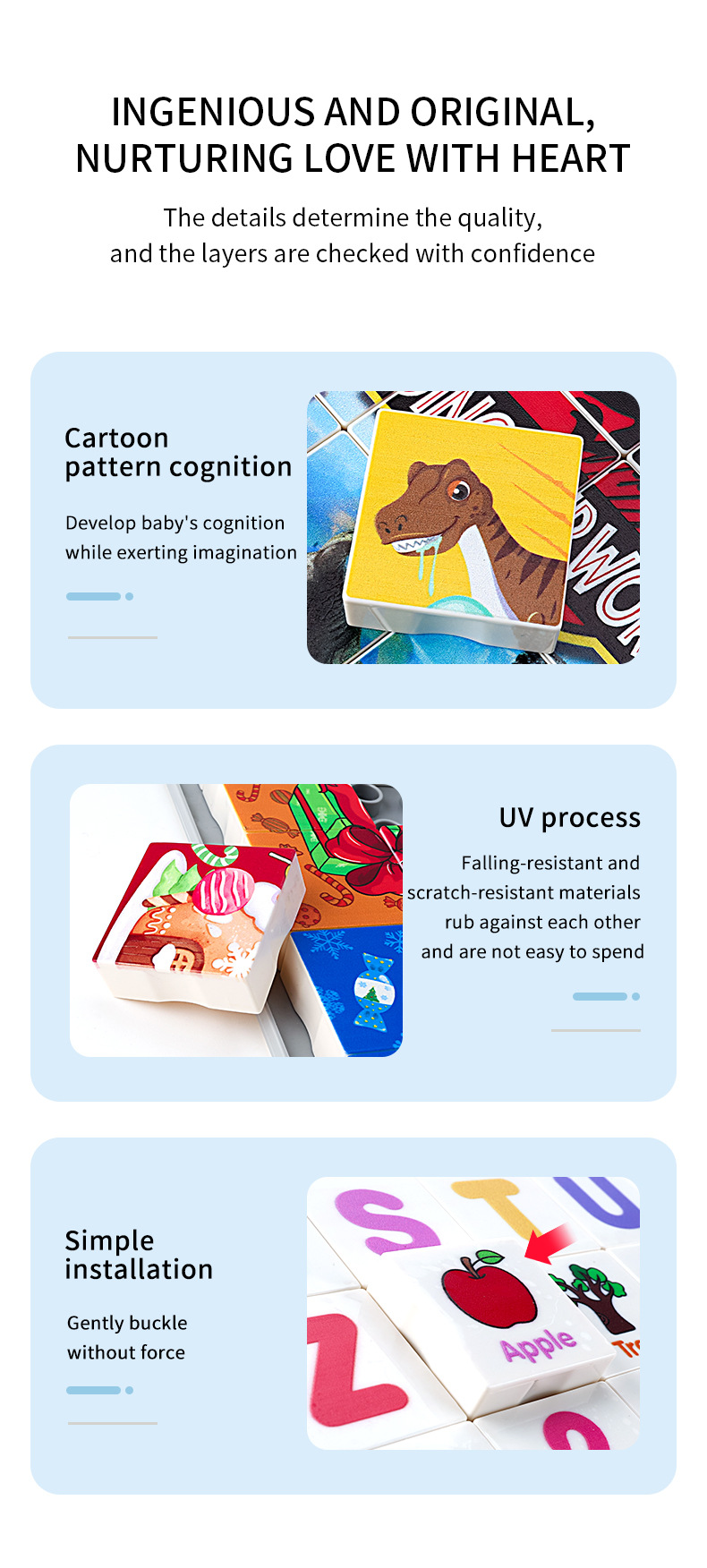 外贸圣诞跨境万圣节儿童益智游戏桌面积木画板拼图亲子玩具批发详情9