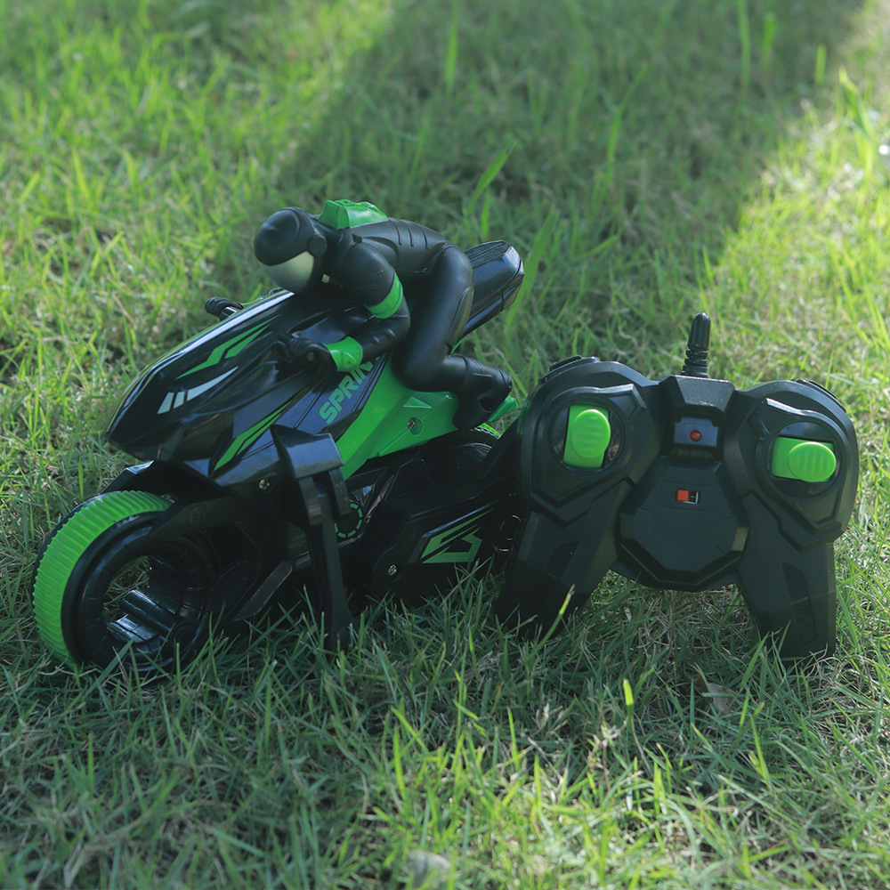 跨境Y09特技摩托车360°旋转遥控车高速漂移RC赛车男孩玩具车模型详情27