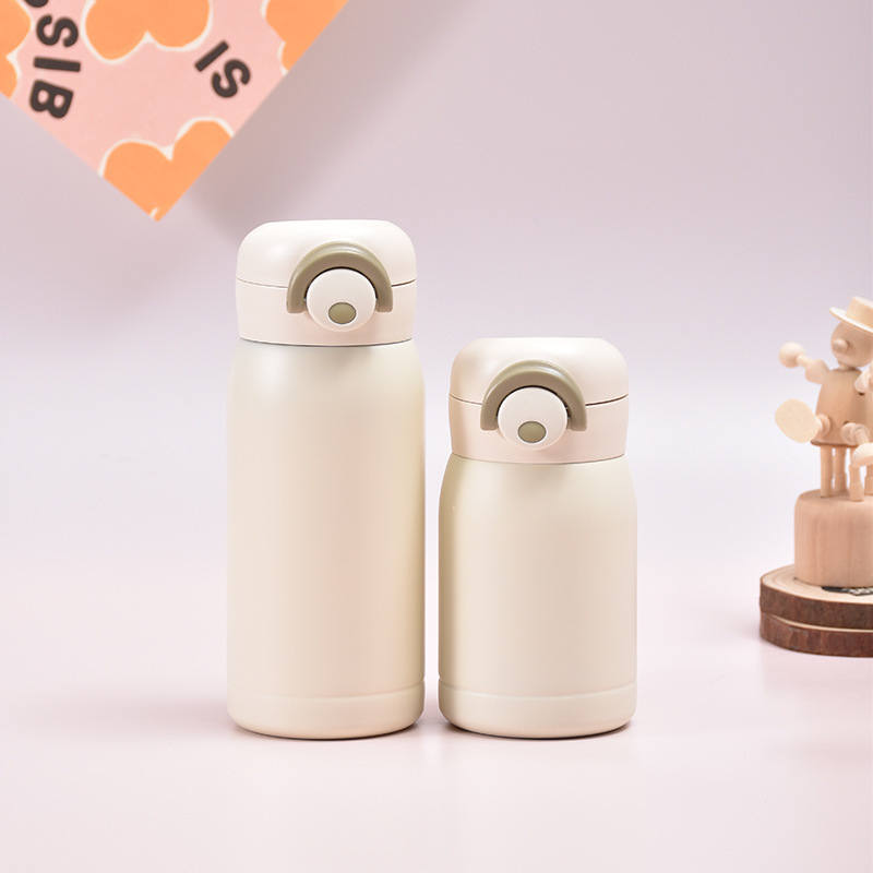 简约高颜值迷你口袋杯学生情侣时尚真空豌豆杯便携不锈钢保温杯详情13