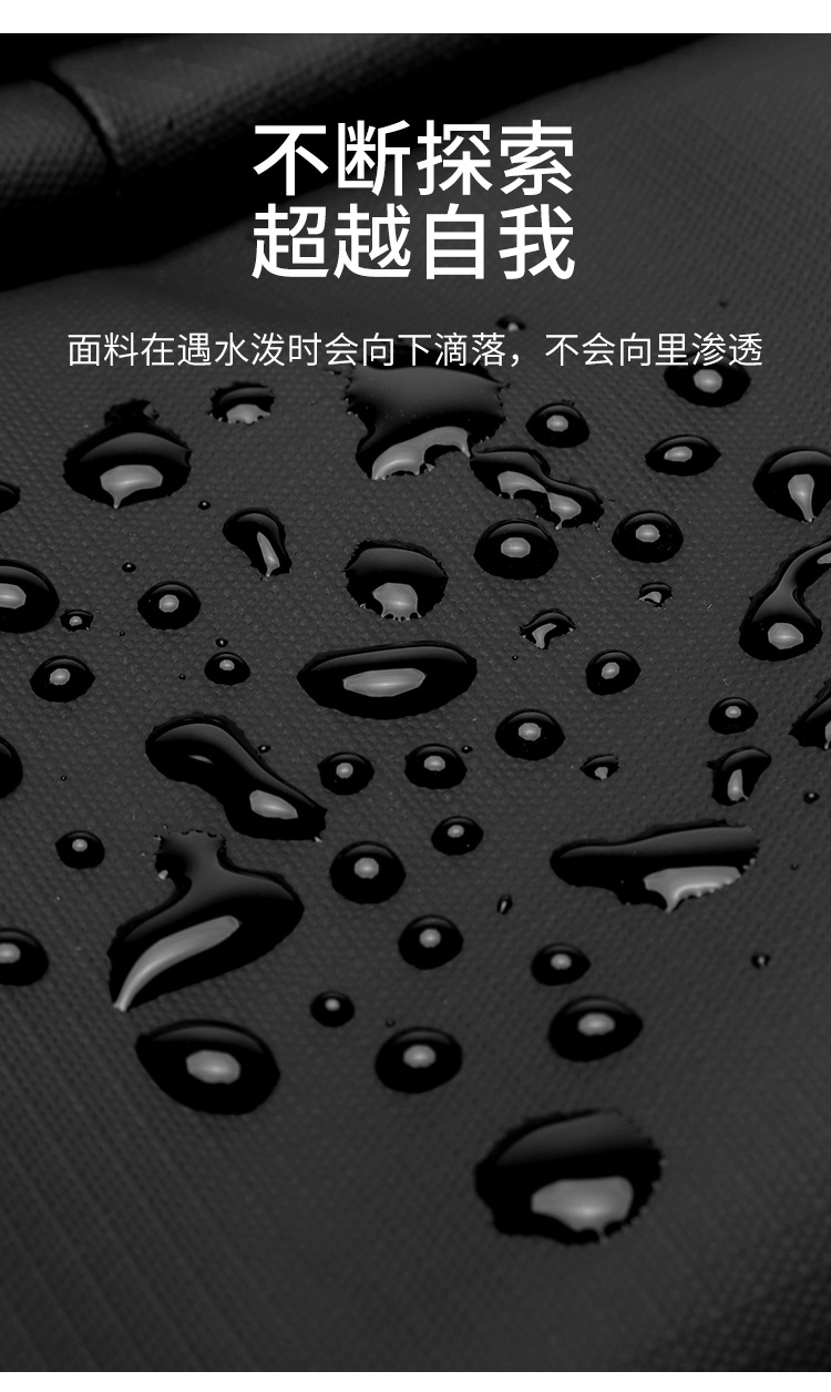 新款背包时尚双肩包商务通勤笔记本电脑包轻便休闲大容量17寸背包详情9