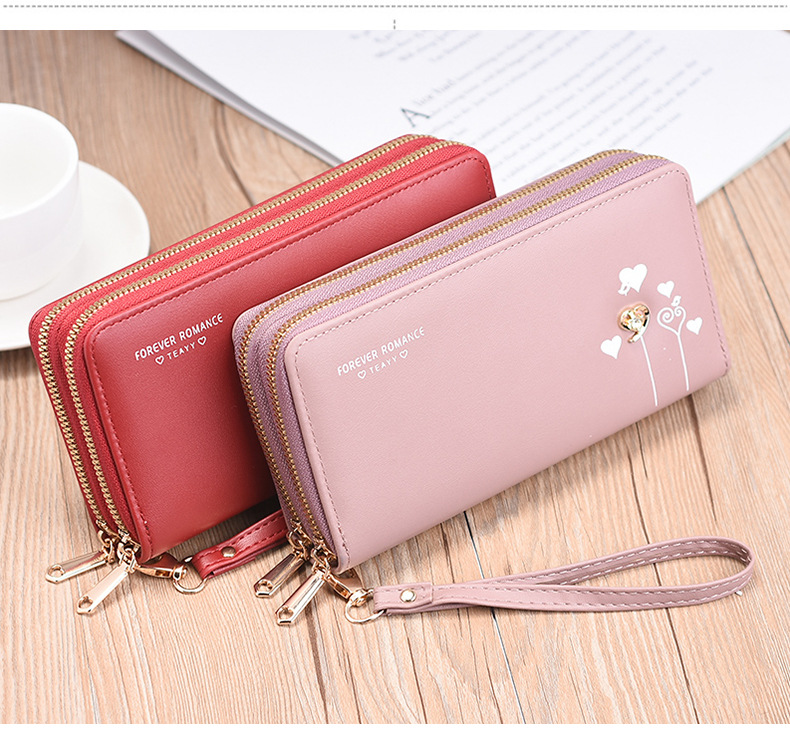 The 2024 new long wallet, clutch, phone bag, coin purse, multi-functional card case, zipper bag and wallet for women pic 17