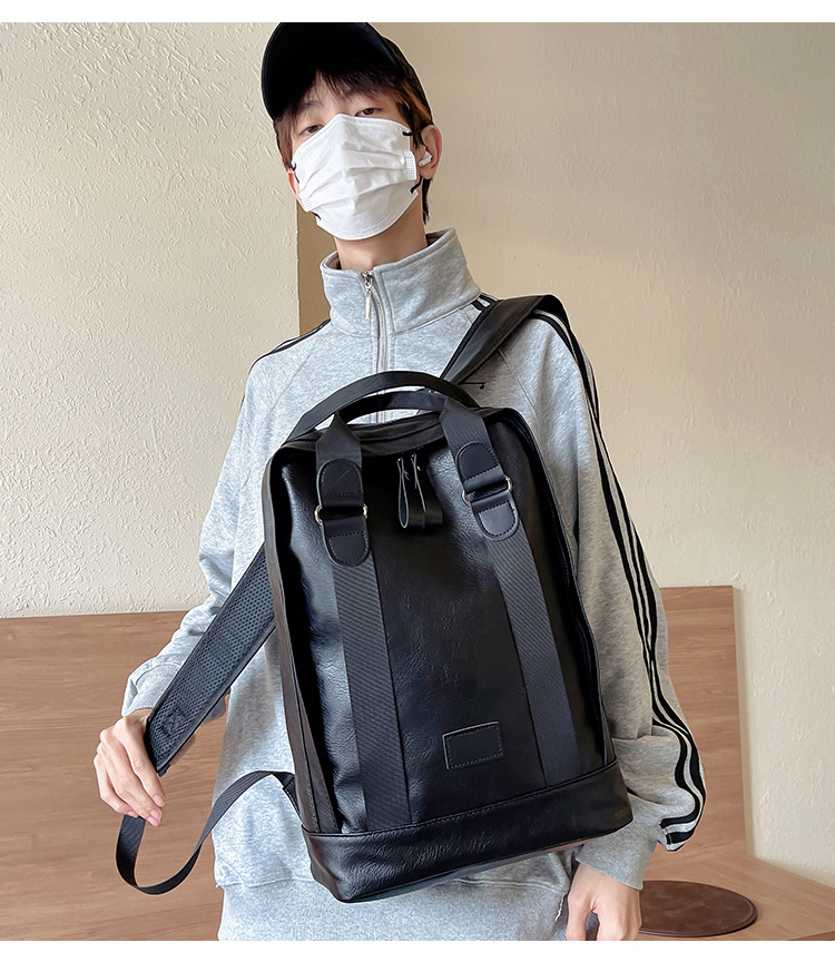 商务电脑包男女同款双肩背包通勤纤薄都市质感休闲男包批发厂家详情26