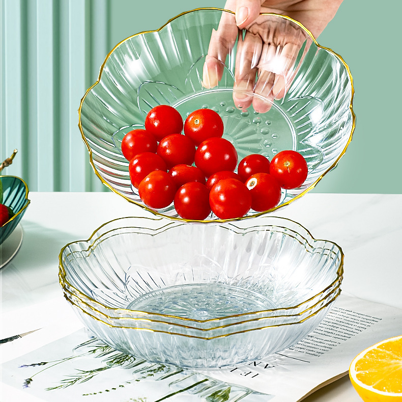 网红果盘家用客厅茶几点心糖果零食盘轻奢风高颜值水果盘星耀详情19