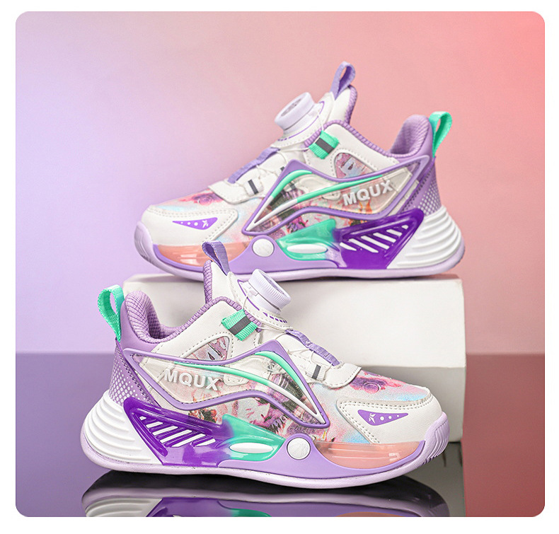 男童篮球鞋春秋季新款皮面防水儿童运动鞋摩擦有声音青少年实战鞋详情20