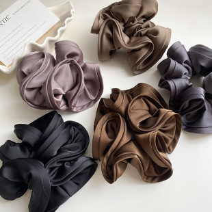 字母长条小丝巾绑发丝带高级感红色系领巾喜糖盒搭配结婚伴手礼详情6