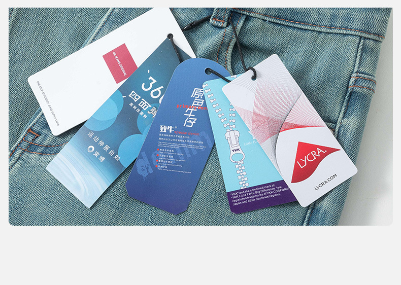 Leica four-sided blue Spring/Summer 2025 new straight-leg pants, Lyocell nine-inch original color high-waited cigarette tube pants for women pic 18