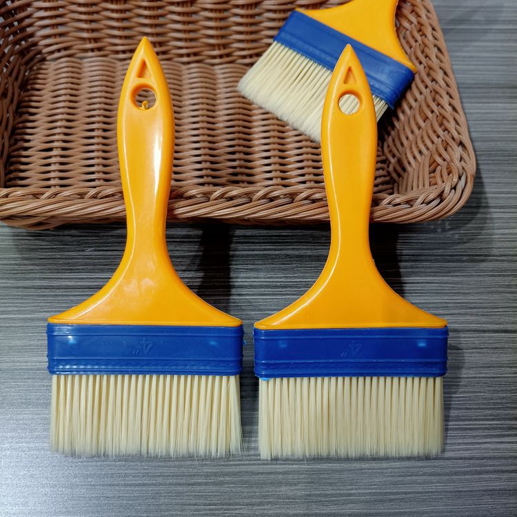 【 Zone 3-6 】【 4-inch Blue-headed Paint Brush 】10/ box 360/ case 4-inch large paint brush Thickened paint brush tool brush Brush Oil brush material brush Nylon brush 2 yuan source 1 yuan pic 1