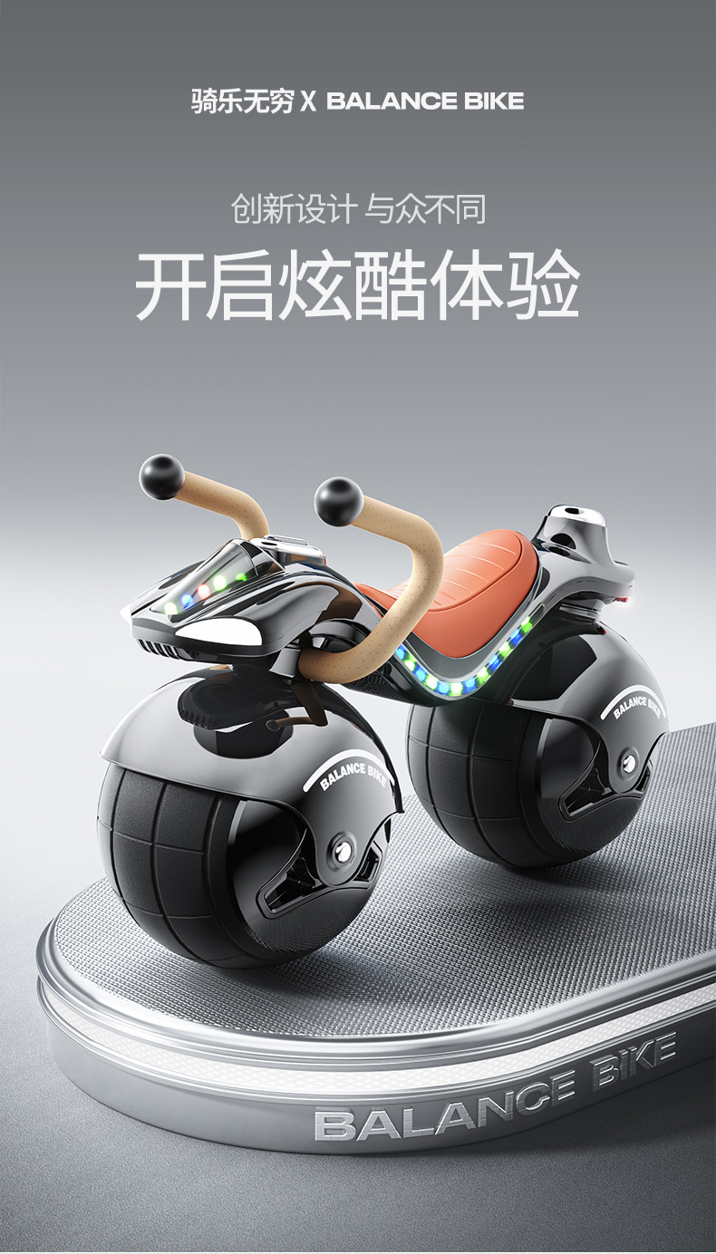 儿童滑行车宝宝童车1一3岁幼儿车防侧翻扭扭车溜溜车两轮子平衡车详情1