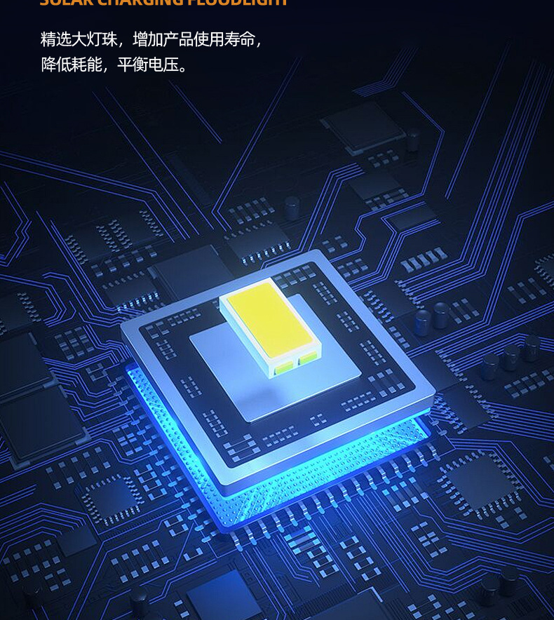 跨境太阳能手提灯太阳能应急照明灯便携露营灯帐篷太阳能充电灯泡详情7