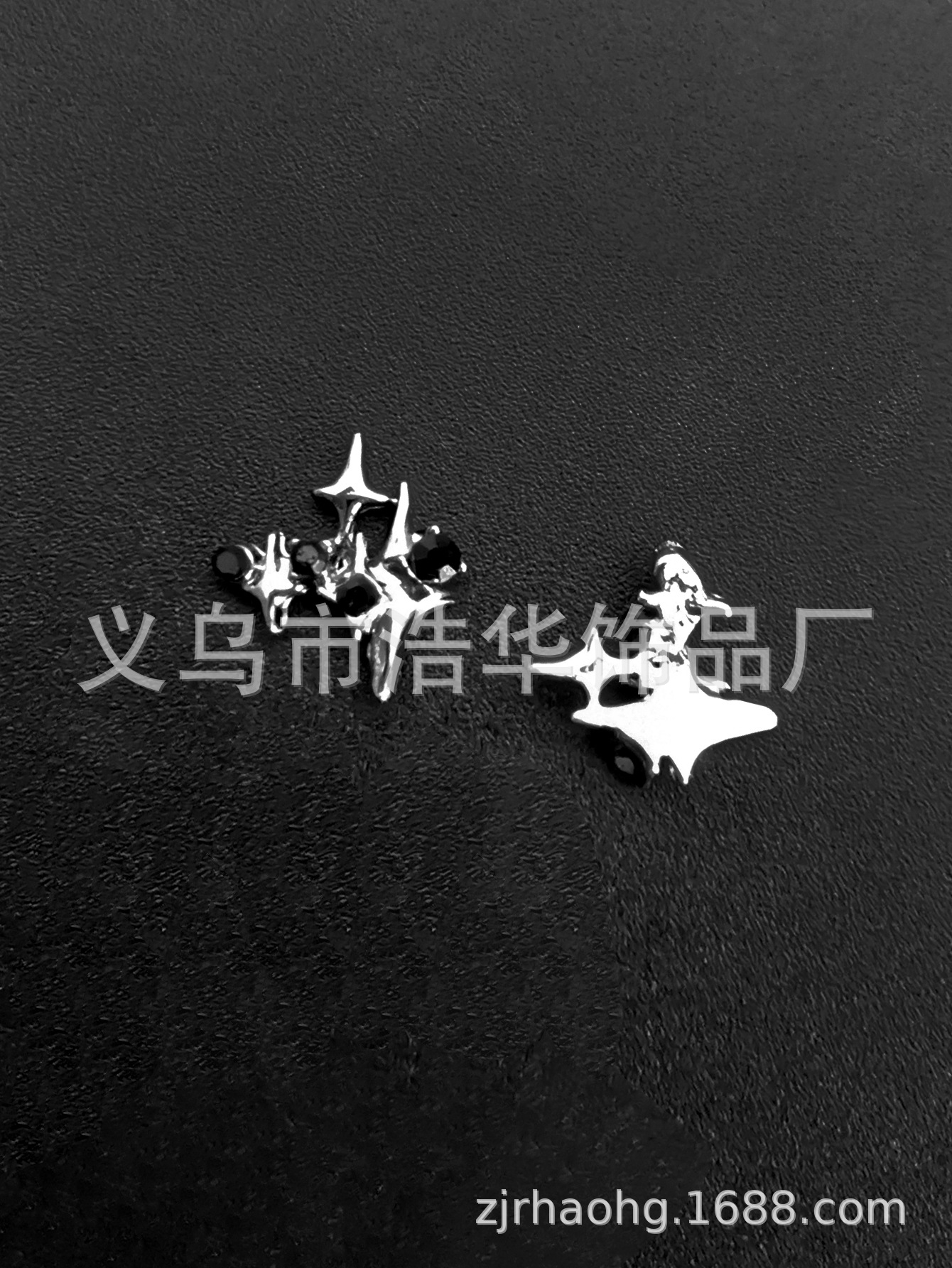 Punk-style Halloween cross alloy nail accessories, star moon heart-shaped nail accessories, nail drill wholesale pic 17