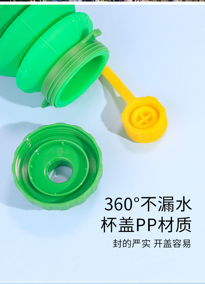 跨境新款节日南瓜水杯大容量便携登山运动水壶万圣节圣诞树款成人适用详情12