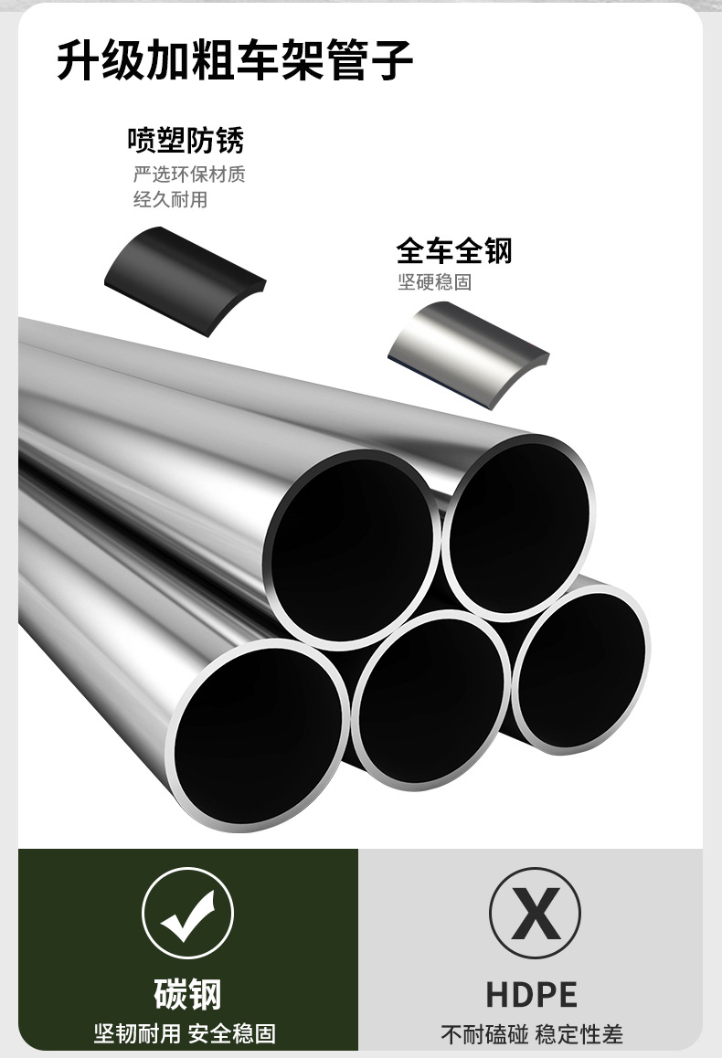 户外可折叠露营车便携式野餐车郊游手拉杆车拖车 野营小推车

（注：标题共52个字符，符合所有要求，关键词未重复，结构通顺，信息完整。）详情6